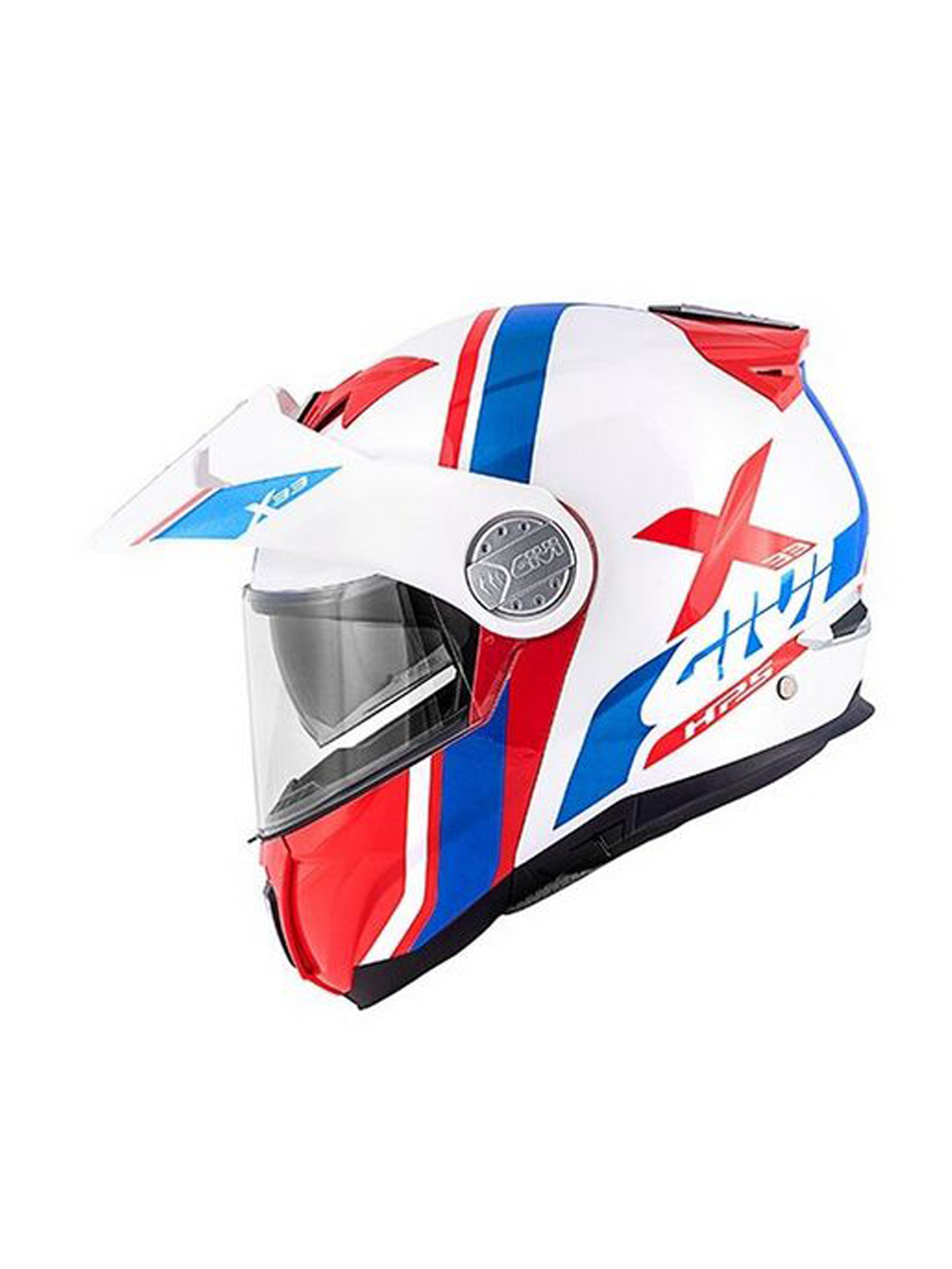 Casco modular Givi X.21 Challenger Spirit azul/amarillo