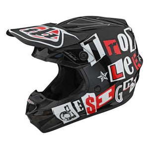 Troy Lee Designs Casco De Moto GP Anarchy Negro