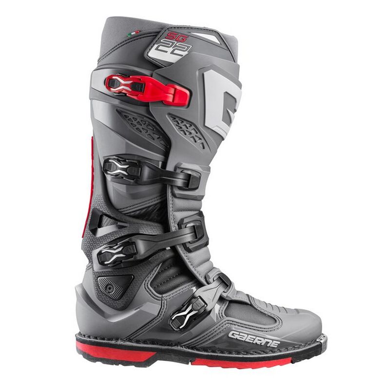 Gaerne Botas De Moto SG22 Anthracite Rojo-ProCircuit