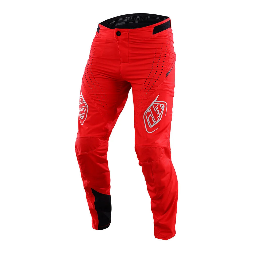 Troy Lee Designs Pantalones De Bicicleta Sprint Mono Race Rojo-ProCircuit