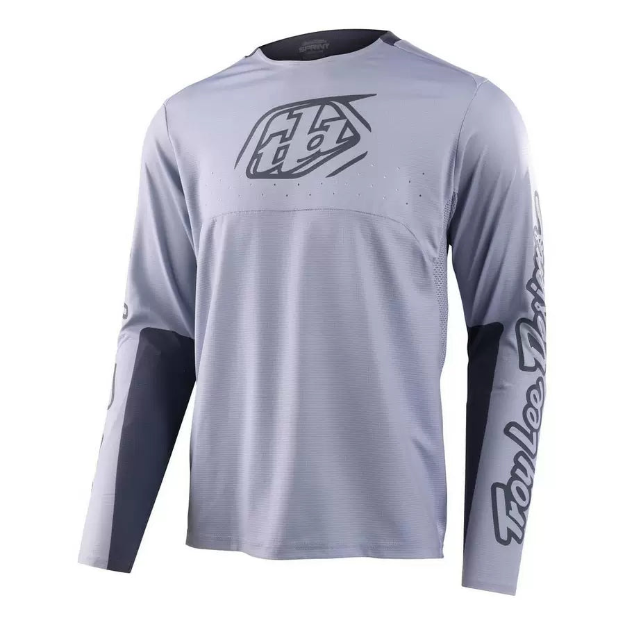 Troy Lee Designs Polera Sprint Icon Gris Cemento-ProCircuit