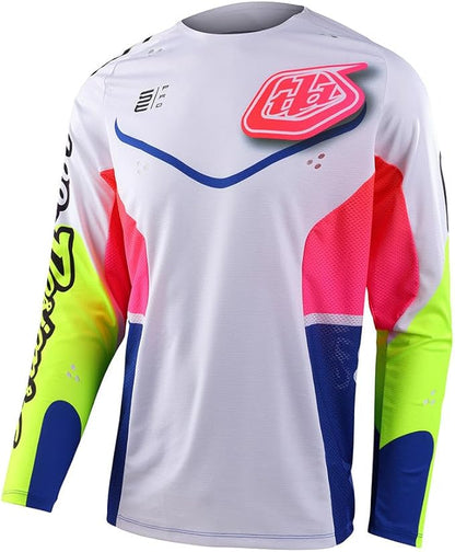 Troy Lee Designs Polera de Moto Se Pro Radian Blanco