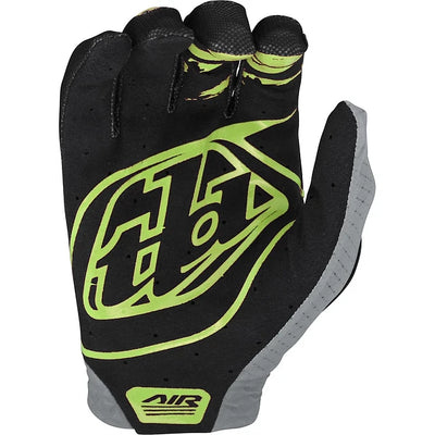Troy Lee Designs Guantes Air Brushed  Negro/Glo Verde-ProCircuit