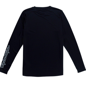POLERA TROY LEE WOMENS LILIUM LS BLACK