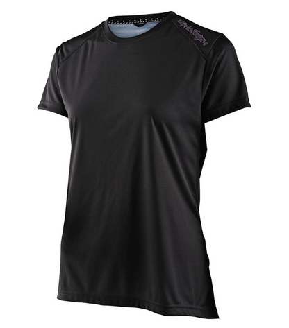 POLERA TROY LEE WOMENS LILIUM SS BLACK