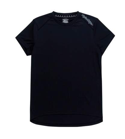 Troy Lee Desing Lilium manga corta mono Black damas