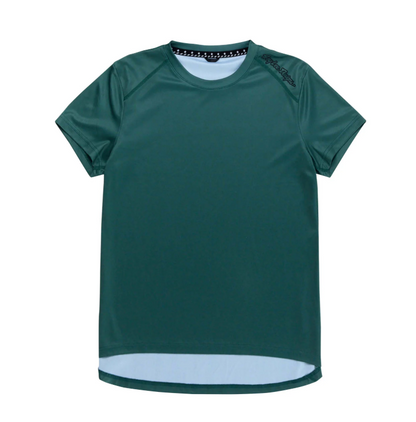 Polera Troy lee Desing Lilium manga corta mono Jade damas