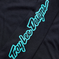 Polera Troy Lee Desing Skyline Ride manga larga Signature Black juvenil