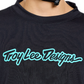 Polera Troy Lee Desing Skyline Ride manga larga Signature Black juvenil