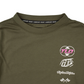 Polera Troy Lee Desing Skyline Ride manga larga Signature Black juvenil