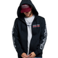 Poleron Troy Lee Desing  Factory Racing Zip Up Black / Red
