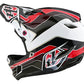 Troy Lee Designs Casco de Bicicleta D4 Polyacrylite Carbón/Rojo-ProCircuit