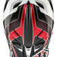 Troy Lee Designs Casco de Bicicleta D4 Polyacrylite Carbón/Rojo-ProCircuit