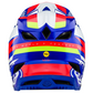 Casco Troy Lee Desing D4 Composite Omega White / blue