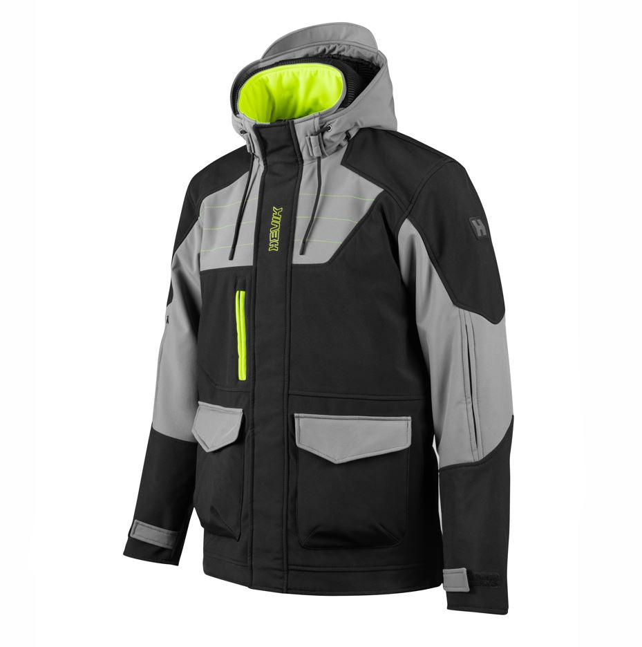 HEVIK CHAQUETA POLARIS BLACK/GREY-ProCircuit