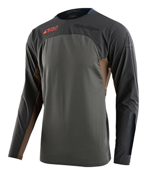 Troy Lee Designs Polera de Moto Se Scout Gris/Beetle-ProCircuit