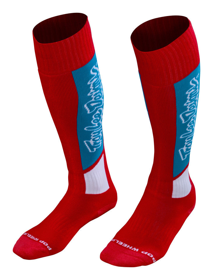 Troy Lee Designs Calcetines GP MX Thick Vox Rojo-ProCircuit