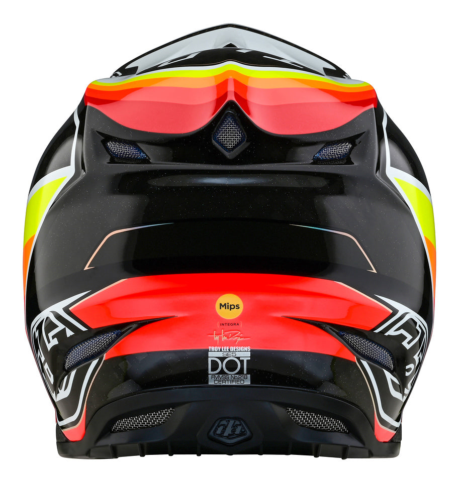 Troy Lee Designs Casco de Moto Se5 Carbon Reverb Negro/Sunset-ProCircuit