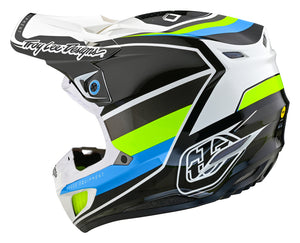 Troy Lee Designs Casco SE5 Composite Reverb Blanco/Azul-ProCircuit