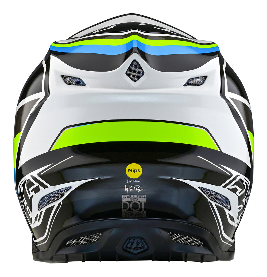 Troy Lee Designs Casco SE5 Composite Reverb Blanco/Azul-ProCircuit