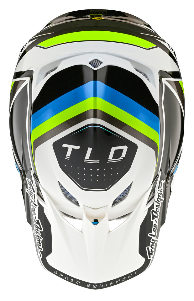 Troy Lee Designs Casco SE5 Composite Reverb Blanco/Azul-ProCircuit