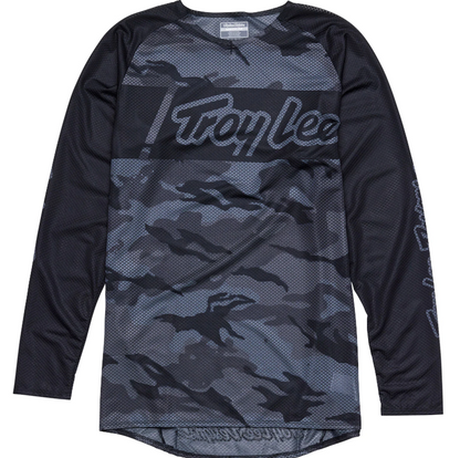 Polera Troy Lee Desing SE Pro Vox Camo Black / Gray