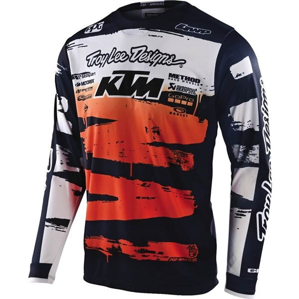 Troy Lee Designs Polera De Moto GP Brushed Team