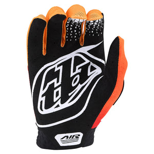 Troy Lee Designs Guante Air Jet Fuel Negro/Rojo/Naranjo