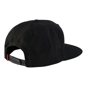 Troy Lee Designs Jockey Snapback Factory Icon Negro