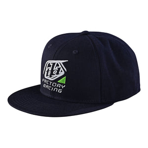 Troy Lee Designs Jockey Snapback Factory Icon Navy