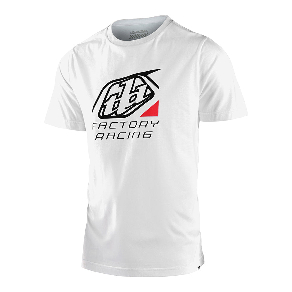 Troy Lee Designs Polera Factory Icon Blanca