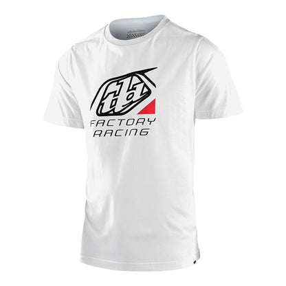 Troy Lee Designs Polera Factory Icon Blanca