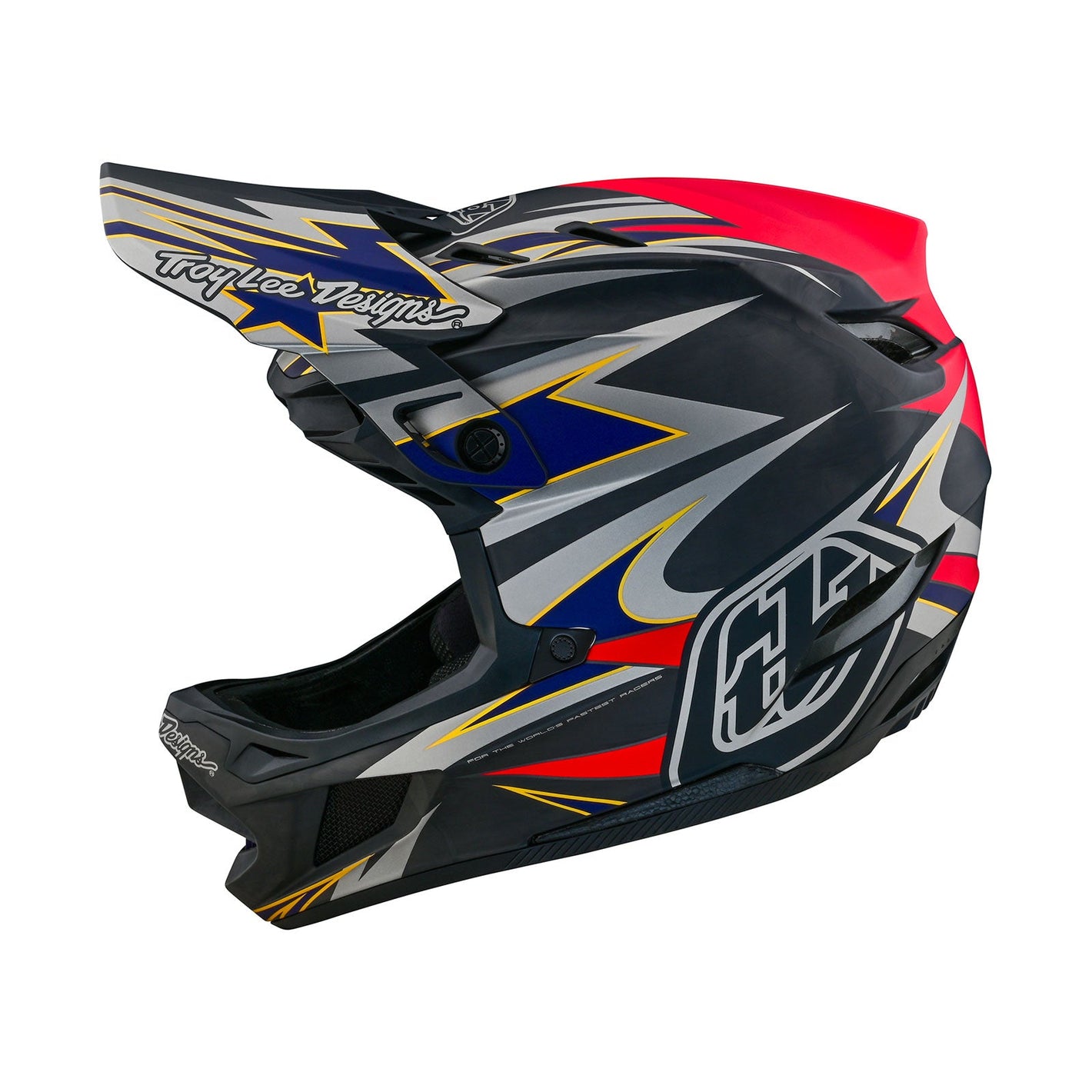 Troy Lee Designs Casco De Bicicleta D4 Carbon Inferno Gris-ProCircuit