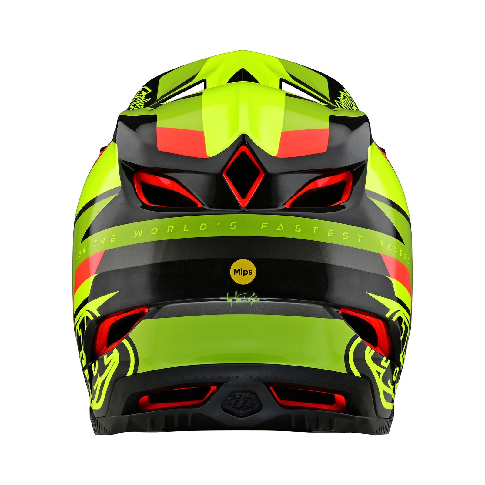 Troy Lee Designs Casco De Bicicleta D4 W/MIPS Omega Black / Yellow-ProCircuit