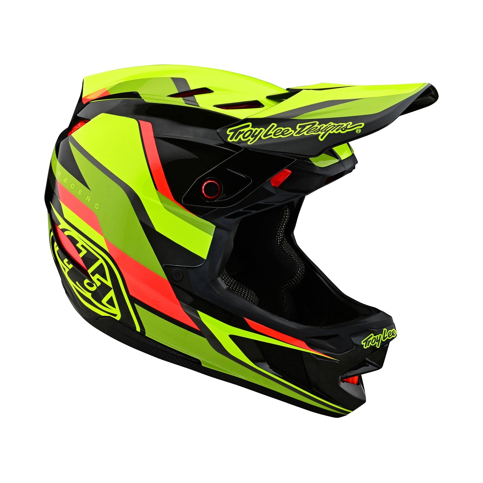 Troy Lee Designs Casco De Bicicleta D4 W/MIPS Omega Black / Yellow-ProCircuit