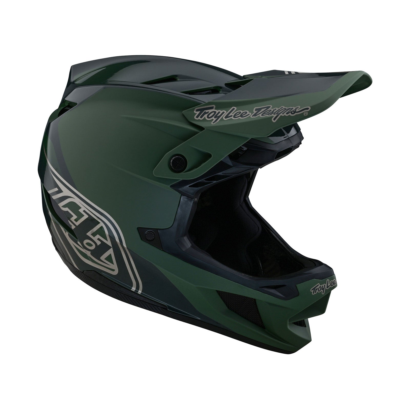 Troy Lee Designs Casco de Bicicleta D4 Polyacrylite Shadow Olive-ProCircuit