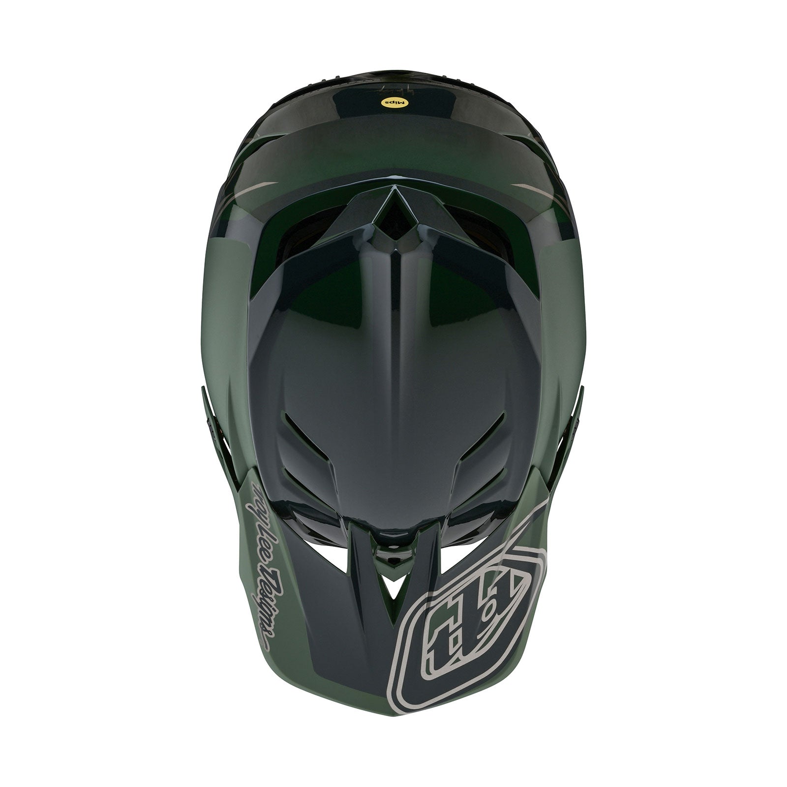 Troy Lee Designs Casco de Bicicleta D4 Polyacrylite Shadow Olive-ProCircuit