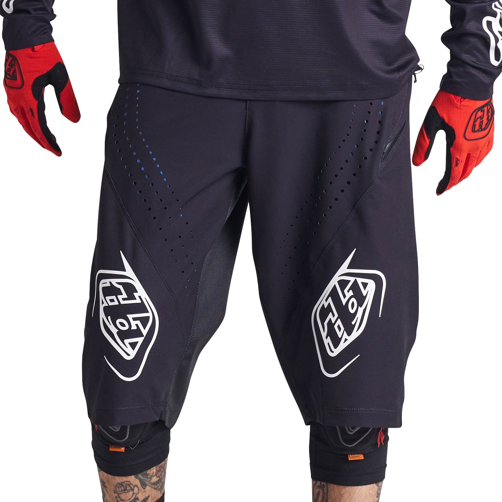 Troy Lee Designs Short De Bicicleta Sprint Mono Black-ProCircuit