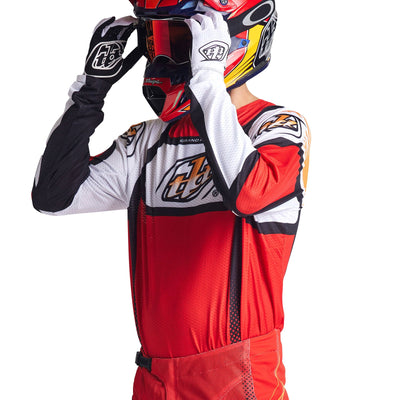 Troy Lee Designs Polera de Moto GP Pro Bands Rojo/Blanco-ProCircuit