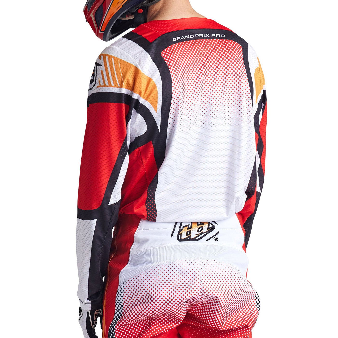 Troy Lee Designs Polera de Moto GP Pro Bands Rojo/Blanco-ProCircuit