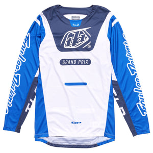 Troy Lee Designs Polera de Moto GP Pro Blends Blanco/Azul-ProCircuit