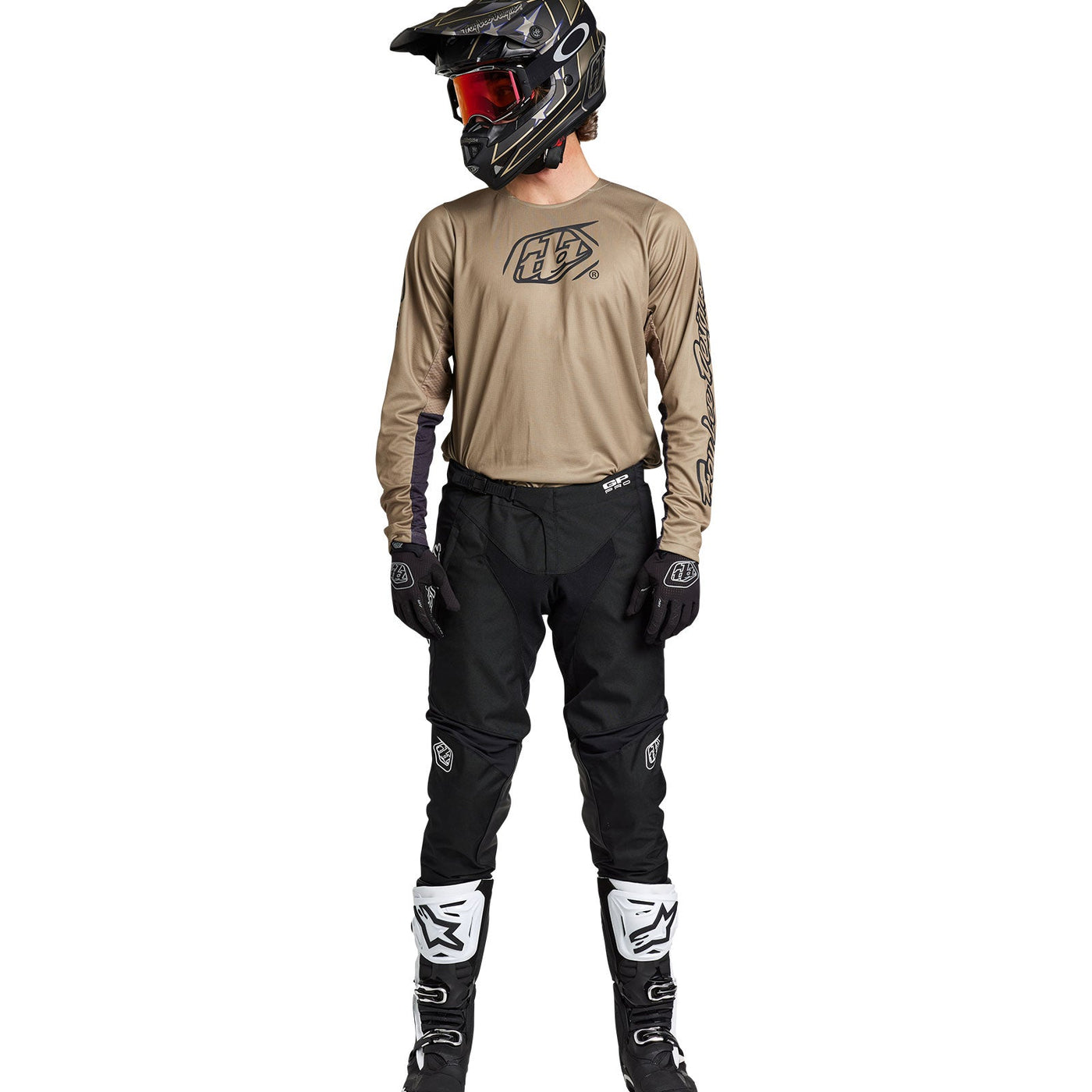 Troy Lee Designs Polera de Moto GP Pro Icon Oak-ProCircuit