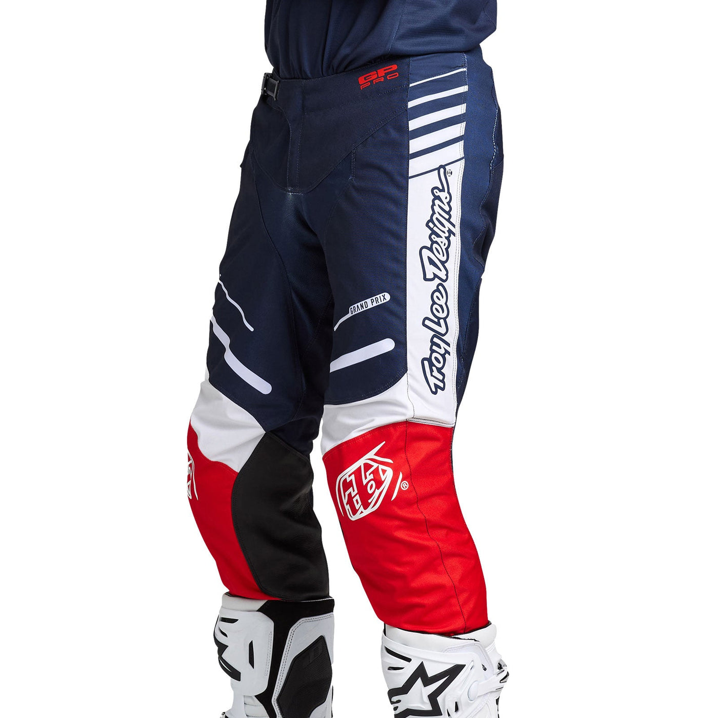 Troy Lee Designs Pantalones GP Blends Azul Marino/Naranjo-ProCircuit