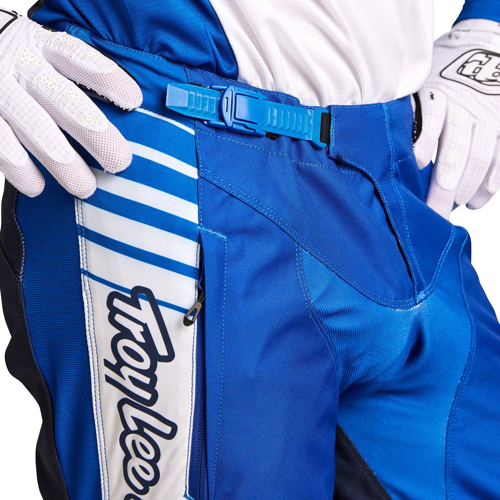 Troy Lee Designs Pantalones GP Blends Blanco/Azul-ProCircuit