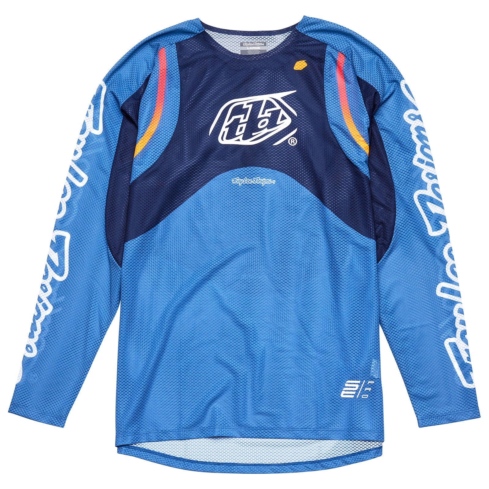 Troy Lee Designs Polera de Moto Se Pro Air Pinned Azul-ProCircuit