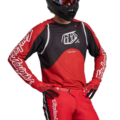 Troy Lee Designs Polera de Moto Se Pro Air Pinned Rojo-ProCircuit