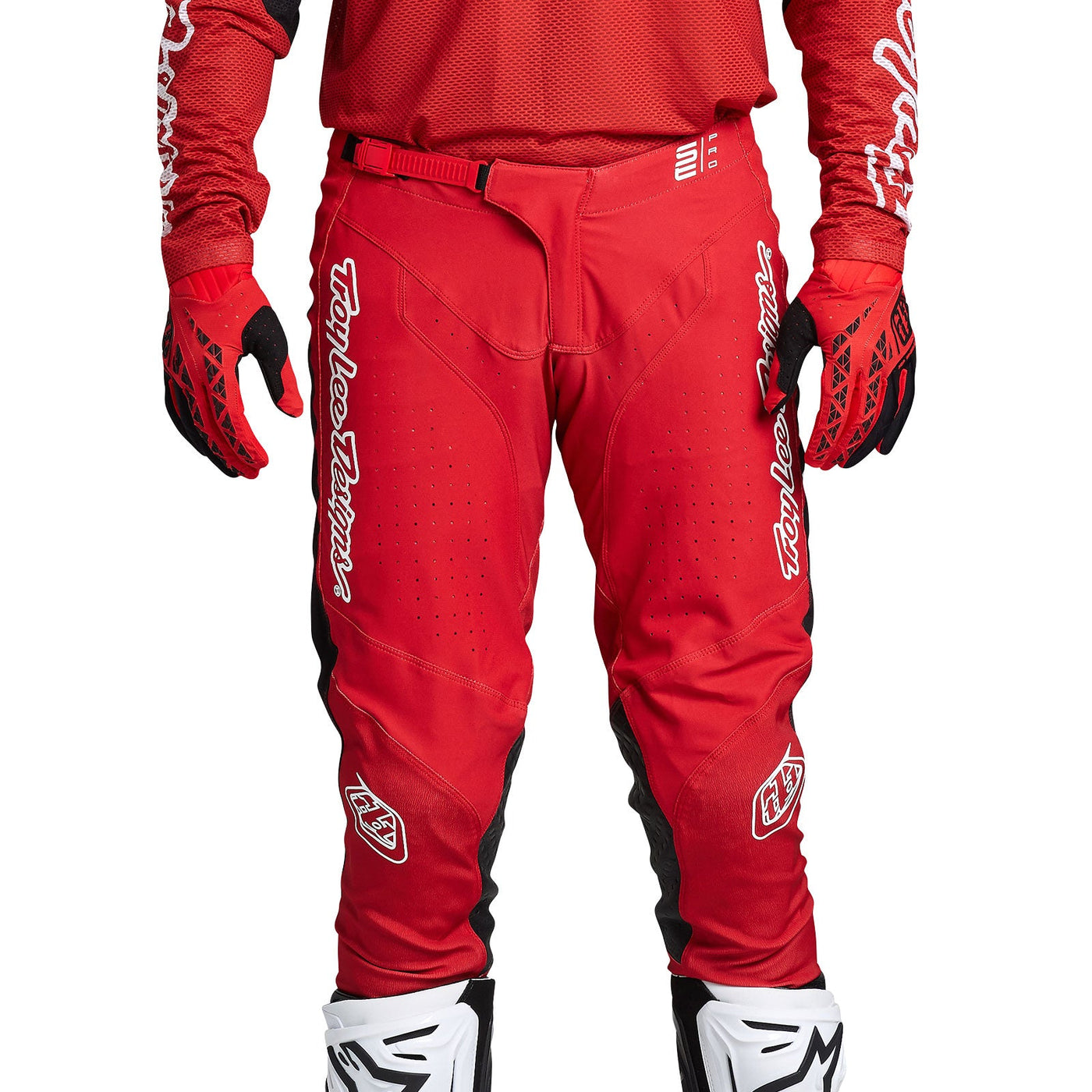 Troy Lee Designs Pantalón De Moto SE Pro Pinned Rojo-ProCircuit
