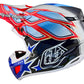 Troy Lee Designs Casco de Moto Se5 Carbon Wings Navy-ProCircuit