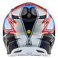 Troy Lee Designs Casco de Moto Se5 Carbon Wings Navy-ProCircuit