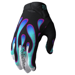 AIR GLOVE; OVERSPRAY BLACK / REAL TEAL - procircuitcl